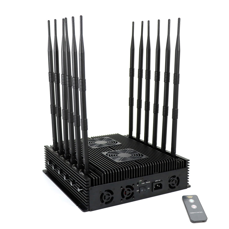 Jammer di segnale mobile JAX-101F-12 2G/3G/4G/5G/WiFi/GPS, JAX-101F-12