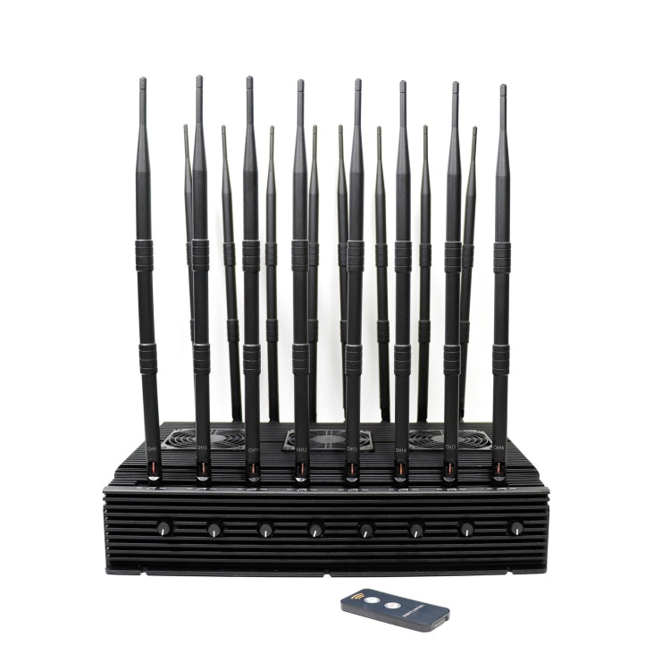 Emittente di disturbo del segnale telefonico JAX-121F-16 2G/3G/4G/5G/WiFi/GPS/LOJACK/LORA/UHF/VHF, JAX-121F-16