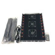 Emittente di disturbo del segnale telefonico JAX-121F-16 2G/3G/4G/5G/WiFi/GPS/LOJACK/LORA/UHF/VHF, JAX-121F-16