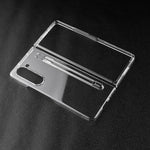 Custodia protettiva antiurto trasparente per PC con slot per penna, For Samsung Galaxy Z Fold5