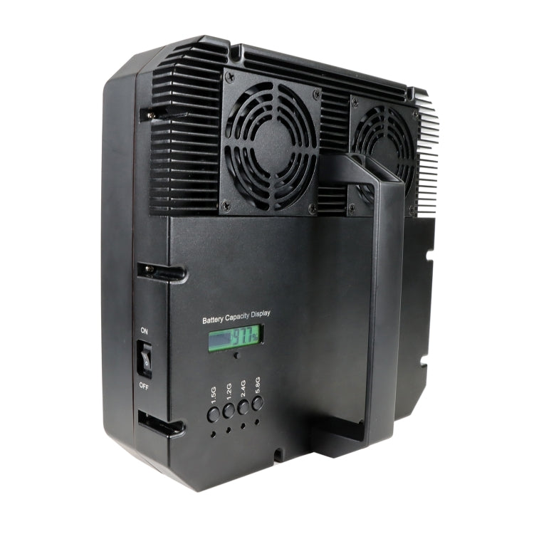Jammer di segnale UAV portatile JAX-D5 2.4G/5.8GHz/GPSL1+GPSL2/L5/868/915MHZ/5.2G, JAX-D5