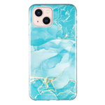 Custodia per telefono in TPU marmorizzato IMD, For iPhone 15 Pro Max, For iPhone 15 Pro, For iPhone 15 Plus, For iPhone 15