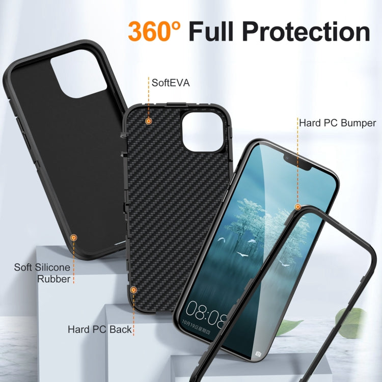 Custodia per telefono robusta impermeabile Life, For iPhone 15