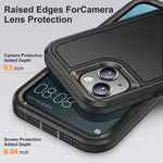 Custodia per telefono robusta impermeabile Life, For iPhone 15