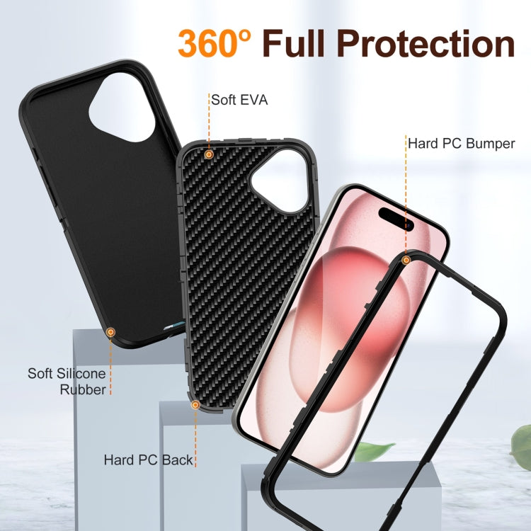 Custodia per telefono robusta impermeabile Life, For iPhone 16, For iPhone 15 Pro Max, For iPhone 15 Pro, For iPhone 15 Plus