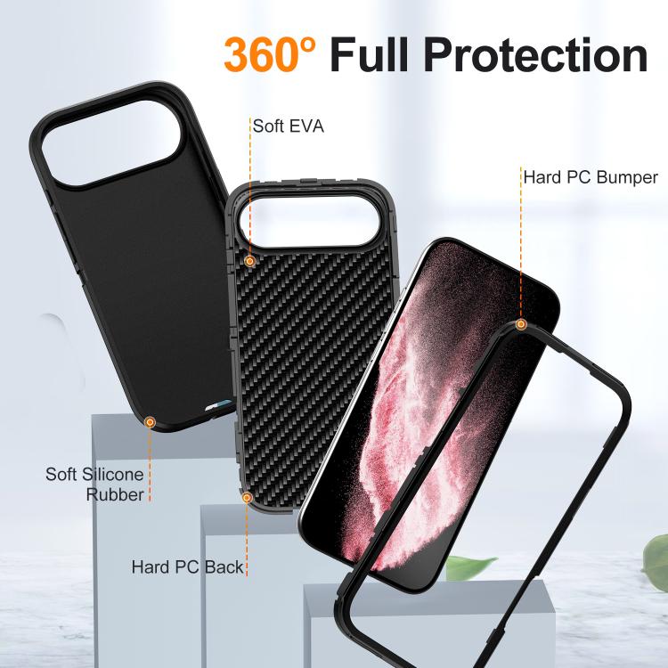 Custodia per telefono robusta impermeabile Life, For iPhone Air, For iPhone 16 Pro Max, For iPhone 16 Pro, For iPhone 16 Plus