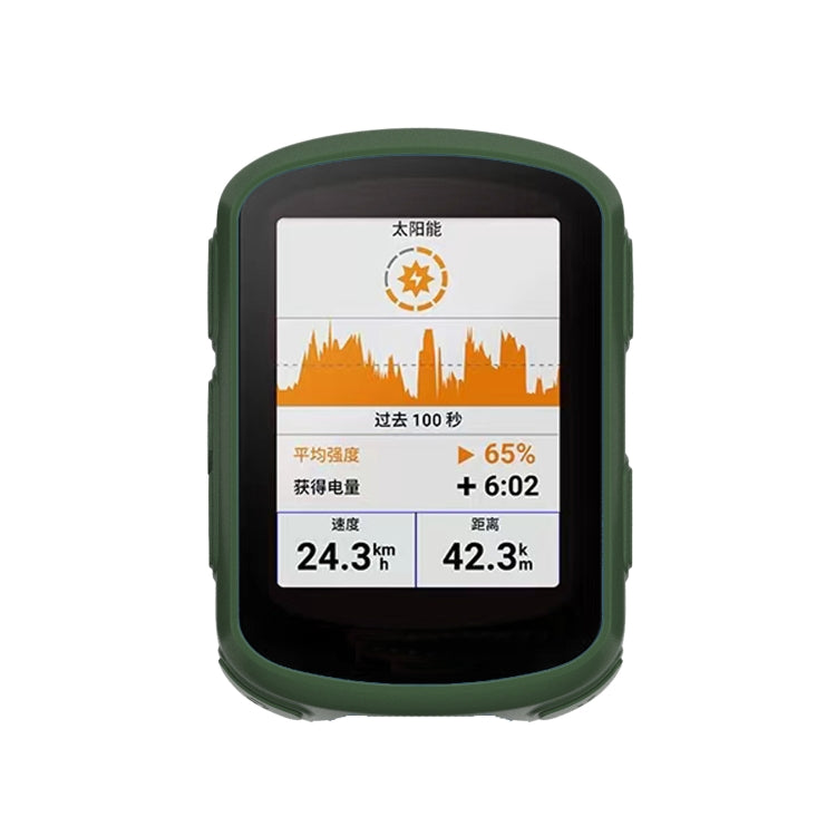 Custodia protettiva in silicone per cronometro, For Garmin Edge 540 / 840
