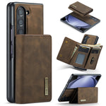 Portafoglio multi-carta 3 pieghe serie DG.MING M1 + custodia per telefono magnetica, For Galaxy Z Fold8 Ultra 5G, For Galaxy Z Fold7 5G, For Samsung Galaxy Z Fold5