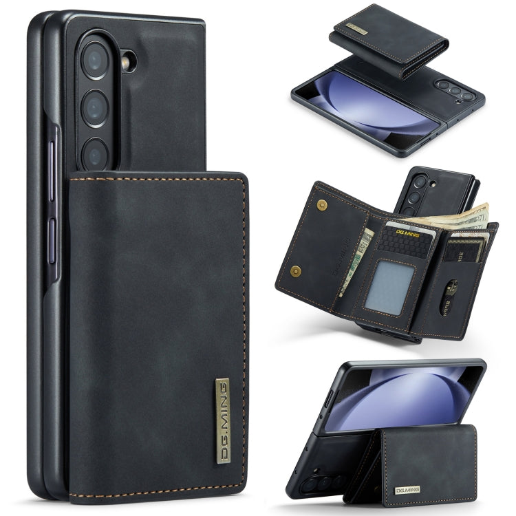 Portafoglio multi-carta 3 pieghe serie DG.MING M1 + custodia per telefono magnetica, For Galaxy Z Fold8 Ultra 5G, For Galaxy Z Fold7 5G, For Samsung Galaxy Z Fold5