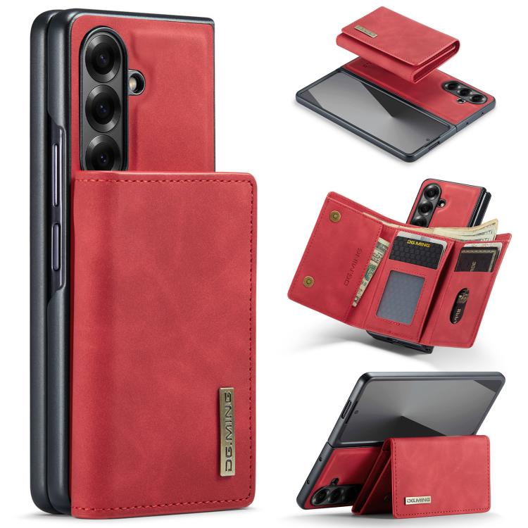 Portafoglio multi-carta 3 pieghe serie DG.MING M1 + custodia per telefono magnetica, For Galaxy Z Fold8 Ultra 5G, For Galaxy Z Fold7 5G, For Samsung Galaxy Z Fold5