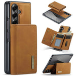 Portafoglio multi-carta 3 pieghe serie DG.MING M1 + custodia per telefono magnetica, For Galaxy Z Fold8 Ultra 5G, For Galaxy Z Fold7 5G, For Samsung Galaxy Z Fold5