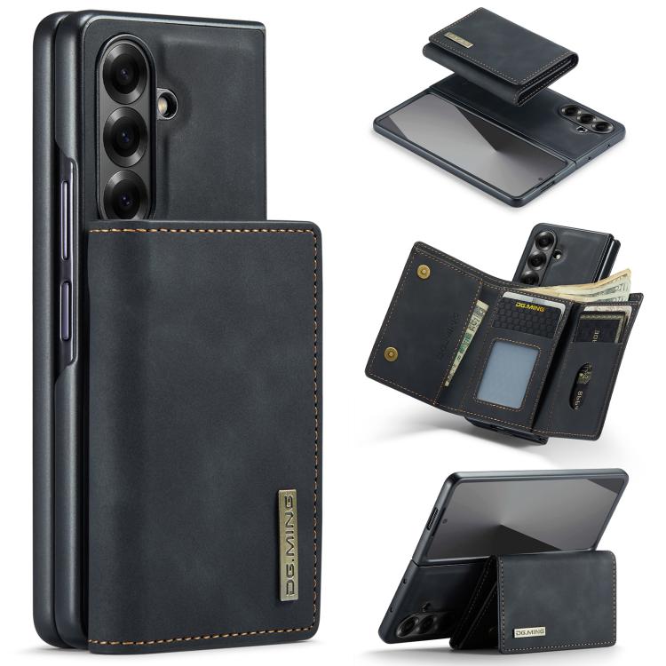 Portafoglio multi-carta 3 pieghe serie DG.MING M1 + custodia per telefono magnetica, For Galaxy Z Fold8 Ultra 5G, For Galaxy Z Fold7 5G, For Samsung Galaxy Z Fold5