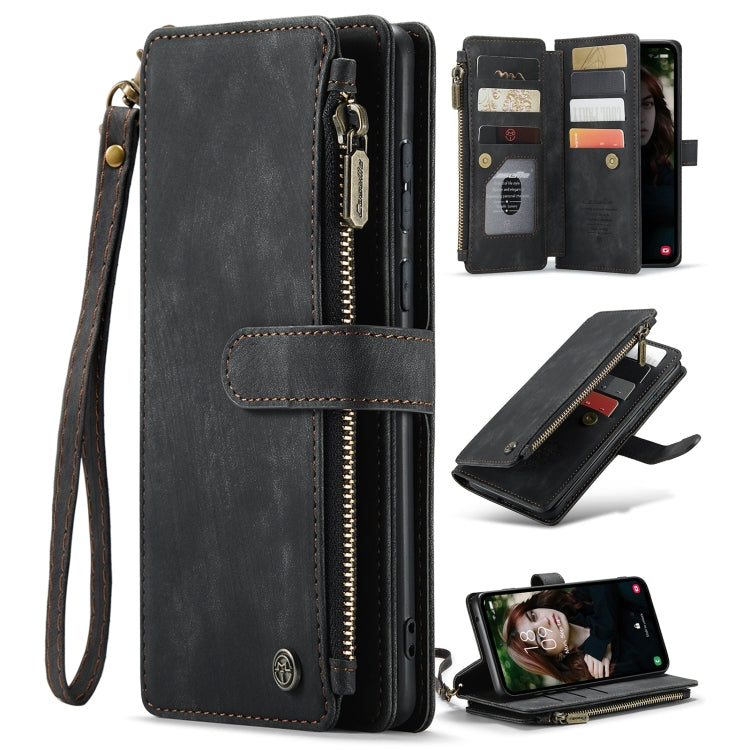 Custodia in pelle con cerniera per Samsung Galaxy S24 5G
