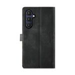 Custodia portafoglio in pelle con cerniera per Samsung Galaxy A25