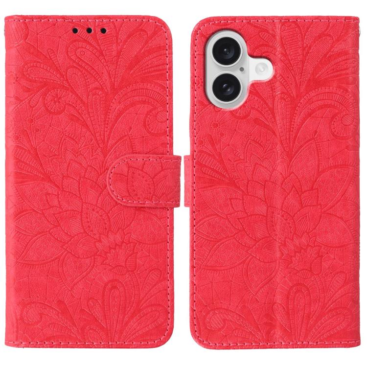 Custodia per cellulare in pelle con motivo floreale in pizzo, For iPhone 17e / 16e, For iPhone 17 Pro Max, For iPhone 17 Pro, For iPhone 17