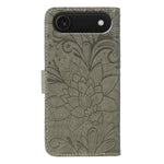 Custodia per cellulare in pelle con motivo floreale in pizzo, For iPhone Air, For iPhone 16 Pro Max, For iPhone 16 Pro, For iPhone 16 Plus