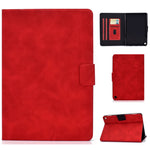 Custodia in pelle a conchiglia orizzontale in pelle bovina con supporto e slot per schede e funzione Sleep / Wake-up, For Kindle Fire HD8 (2020), For Kindle Fire 7 2015 / 2017 / 2019, For Kindle Fire HD8 2016 / 2017, For Kindle Fire HD10 2015 / 2017   ...