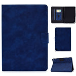 Custodia in pelle a conchiglia orizzontale in pelle bovina con supporto e slot per schede e funzione Sleep / Wake-up, For Kindle Fire HD8 (2020), For Kindle Fire 7 2015 / 2017 / 2019, For Kindle Fire HD8 2016 / 2017, For Kindle Fire HD10 2015 / 2017   ...