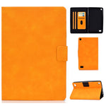 Custodia in pelle a conchiglia orizzontale in pelle bovina con supporto e slot per schede e funzione Sleep / Wake-up, For Kindle Fire HD8 (2020), For Kindle Fire 7 2015 / 2017 / 2019, For Kindle Fire HD8 2016 / 2017, For Kindle Fire HD10 2015 / 2017   ...