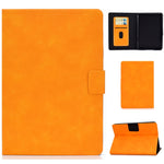 Custodia in pelle a conchiglia orizzontale in pelle bovina con supporto e slot per schede e funzione Sleep / Wake-up, For Kindle Fire HD8 (2020), For Kindle Fire 7 2015 / 2017 / 2019, For Kindle Fire HD8 2016 / 2017, For Kindle Fire HD10 2015 / 2017   ...