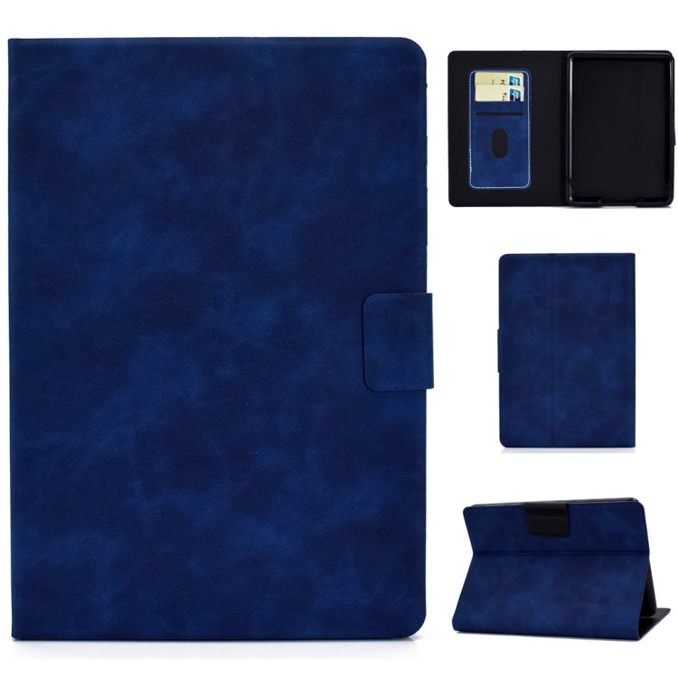 Custodia in pelle a conchiglia orizzontale in pelle bovina con supporto e slot per schede e funzione Sleep / Wake-up, For Kindle Fire HD8 (2020), For Kindle Fire 7 2015 / 2017 / 2019, For Kindle Fire HD8 2016 / 2017, For Kindle Fire HD10 2015 / 2017   ...