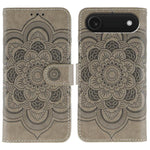 Custodia per telefono in pelle con stampa Sun Mandala, For iPhone 17, For iPhone Air, For iPhone 15 Pro Max