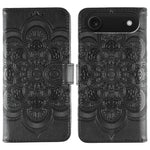 Custodia per telefono in pelle con stampa Sun Mandala, For iPhone 17, For iPhone Air, For iPhone 15 Pro Max