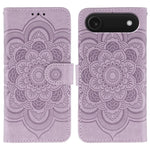 Custodia per telefono in pelle con stampa Sun Mandala, For iPhone 17, For iPhone Air, For iPhone 15 Pro Max