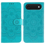 Custodia per telefono in pelle con stampa Sun Mandala, For iPhone 17, For iPhone Air, For iPhone 15 Pro Max