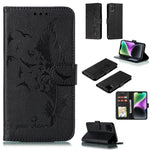 Custodia per telefono in pelle con texture litchi con motivo piuma, For iPhone 15 Pro Max, For iPhone 15 Pro, For iPhone 15 Plus, For iPhone 15