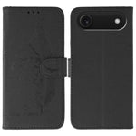 Custodia per telefono in pelle con texture litchi con motivo piuma, For iPhone 17 Pro Max, For iPhone 17 Pro, For iPhone 17, For iPhone Air