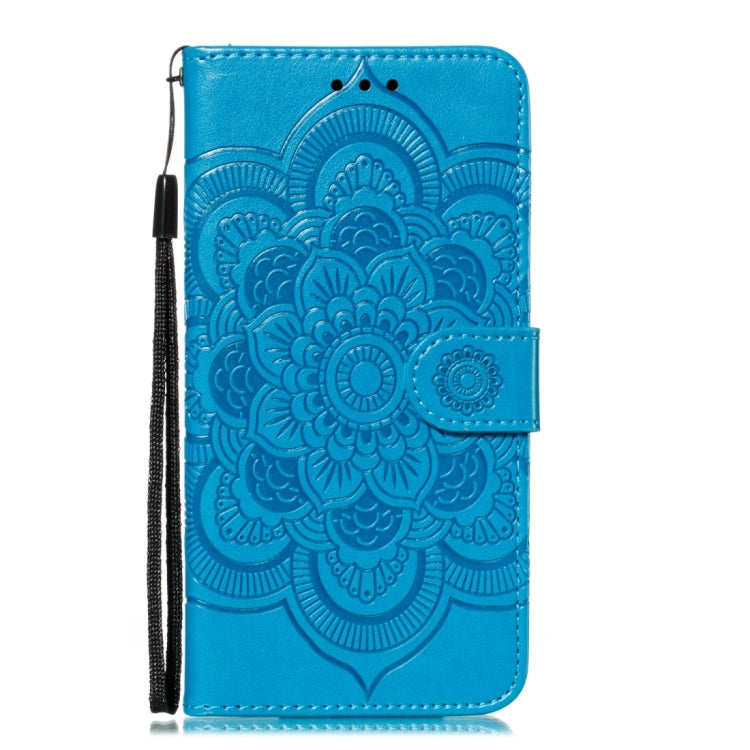Custodia per cellulare in pelle con motivo a rilievo mandala in rilievo, For iPhone 15 Plus, For iPhone 15