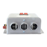 Sbrinatore antiappannamento riscaldatore elettrico a 3 fori per auto, DC 12V, DC 24V