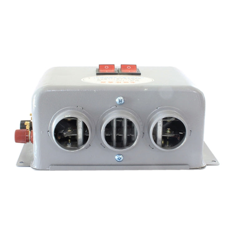 Sbrinatore antiappannamento riscaldatore elettrico a 3 fori per auto, DC 12V, DC 24V