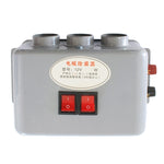 Sbrinatore antiappannamento riscaldatore elettrico a 3 fori per auto, DC 12V, DC 24V