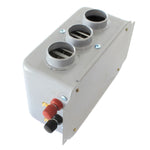 Sbrinatore antiappannamento riscaldatore elettrico a 3 fori per auto, DC 12V, DC 24V