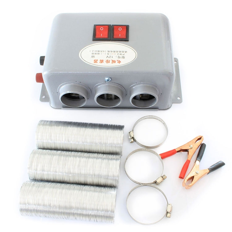 Sbrinatore antiappannamento riscaldatore elettrico a 3 fori per auto, DC 12V, DC 24V