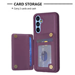 Custodia portafoglio con supporto per Samsung Galaxy A14 A34 A54
