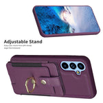 Custodia portafoglio Samsung Galaxy A14 A34 A54 con anello