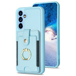 Custodia portafoglio Samsung Galaxy A14 A34 A54 con anello