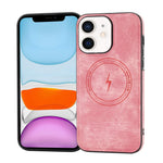 Custodia in pelle laterale con MagSafe per iPhone 11