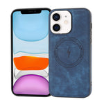 Custodia in pelle laterale con MagSafe per iPhone 11
