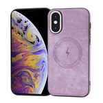 Custodia in pelle laterale con MagSafe per iPhone 11