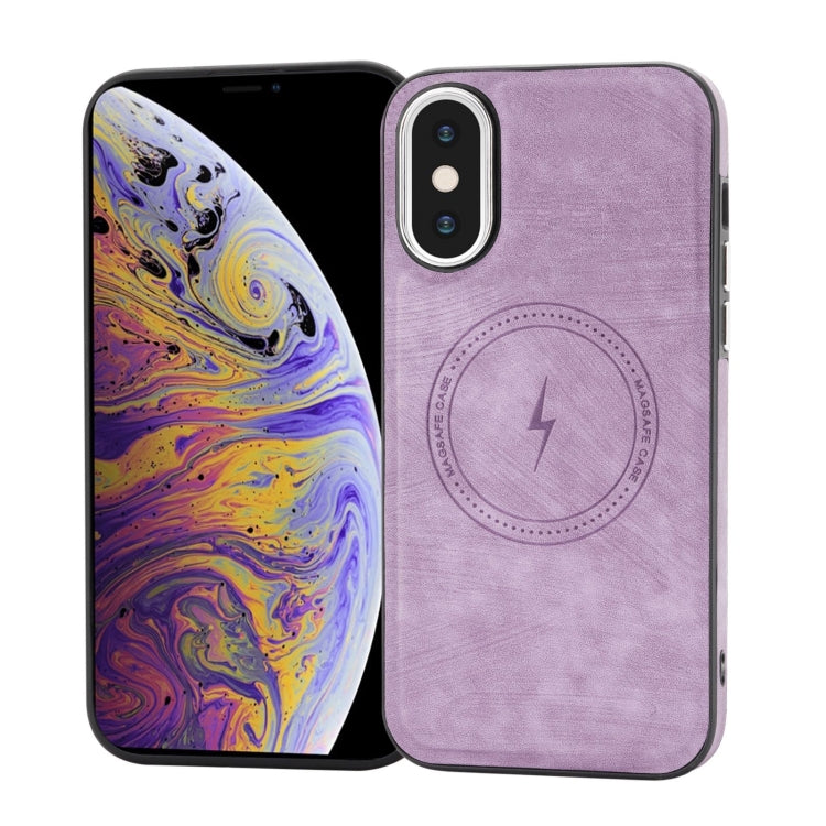 Custodia in pelle laterale con MagSafe per iPhone 11