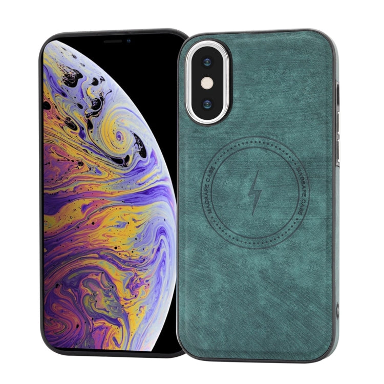 Custodia in pelle laterale con MagSafe per iPhone 11
