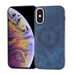 Custodia in pelle laterale con MagSafe per iPhone 11
