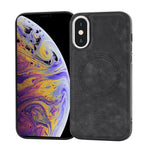 Custodia in pelle laterale con MagSafe per iPhone 11