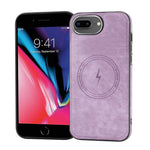 Custodia in pelle laterale con MagSafe per iPhone XS Max