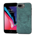 Custodia in pelle laterale con MagSafe per iPhone XS Max