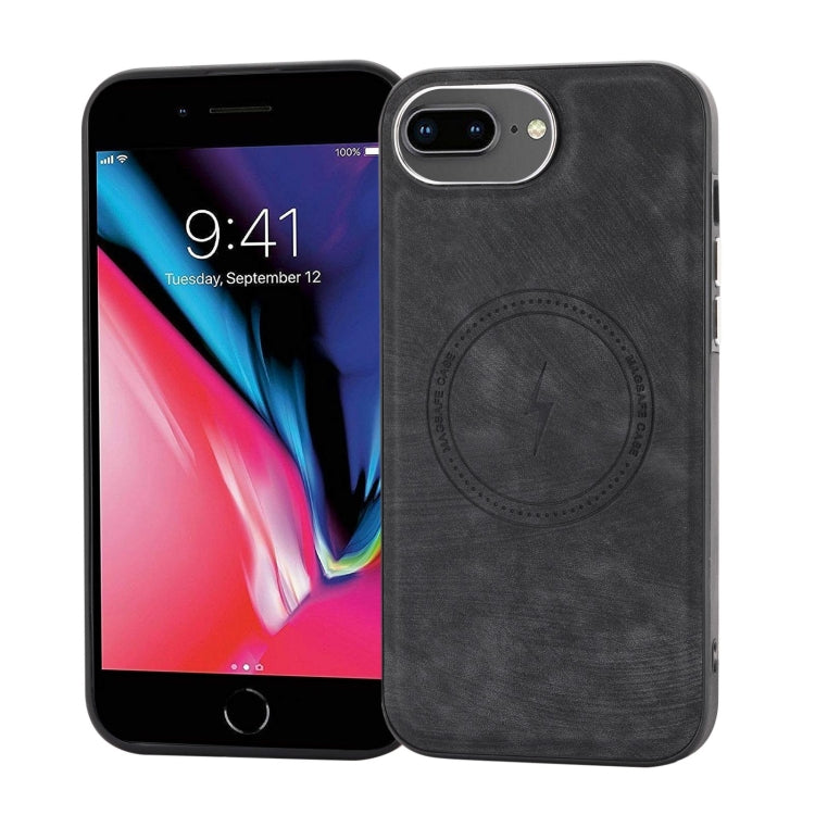 Custodia in pelle laterale con MagSafe per iPhone XS Max